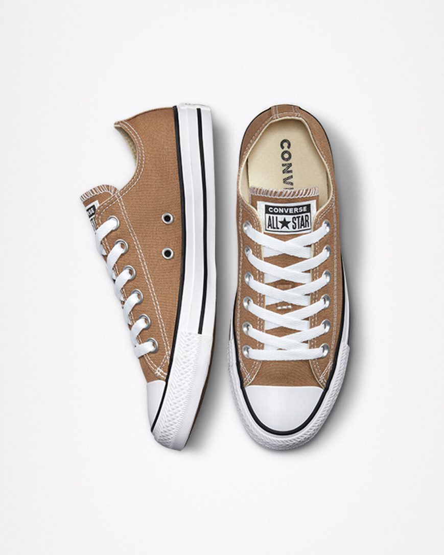 Tenisi Barbati Converse Chuck Taylor All Star Seasonal Color Maro Albi Negrii | RO ZJIPC721